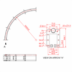 Curva 90° Six Track